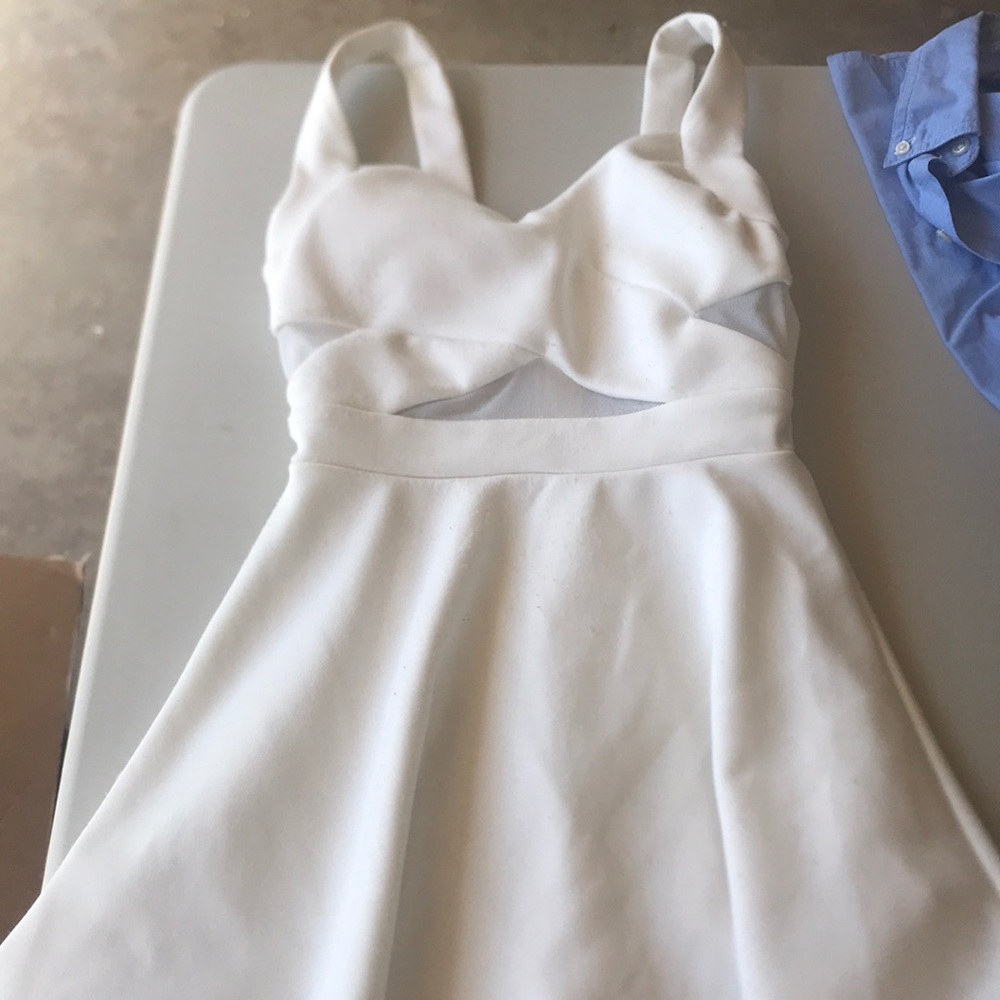 White dress